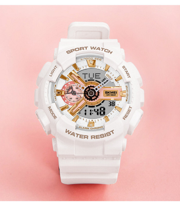 Наручные тактические часы Skmei 1688 (Белый) Винница - изображение 3