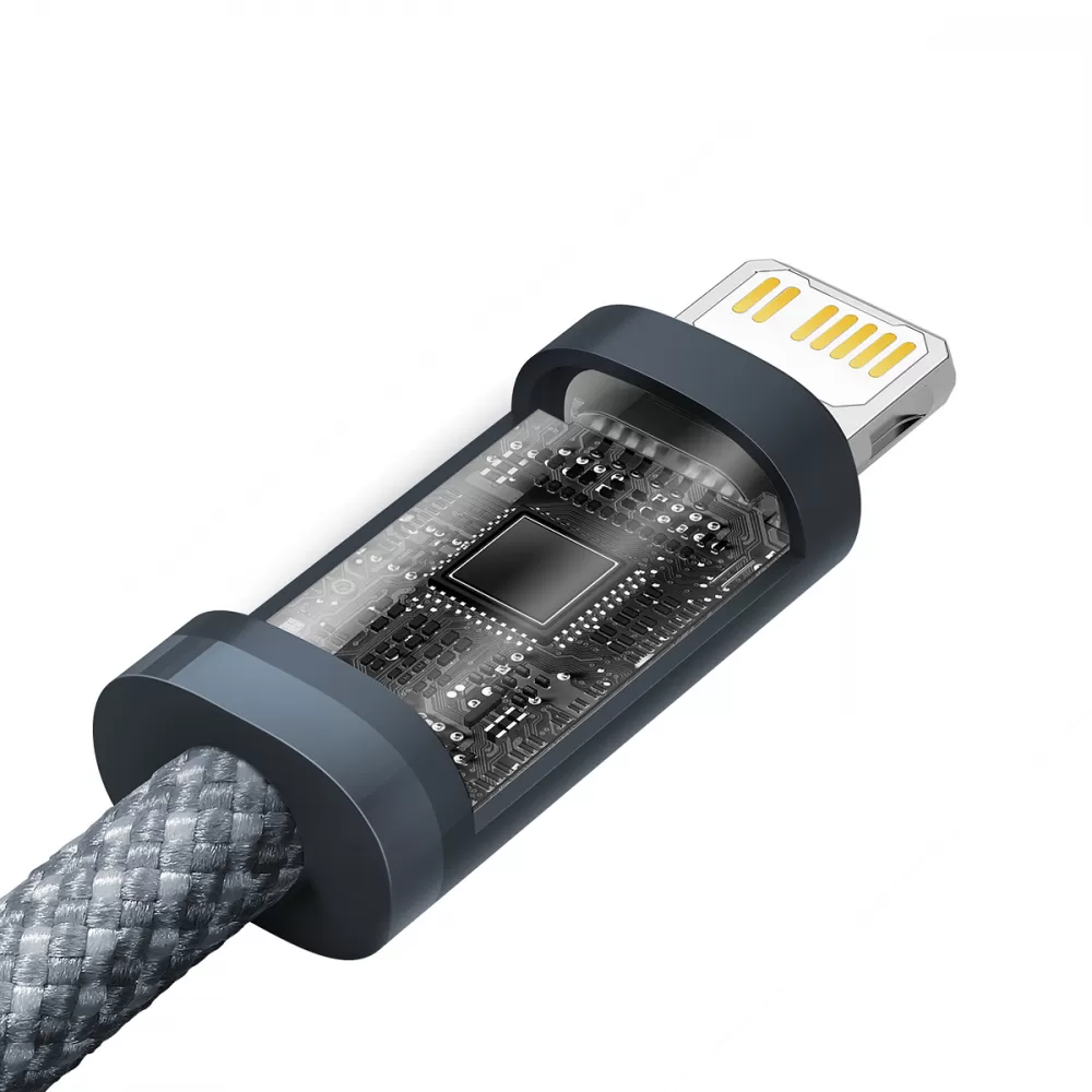 Кабель Baseus Dynamic Series Fast Charging Data Cable Type-C to iP 20W 1m Slate Gray Київ - фото 8