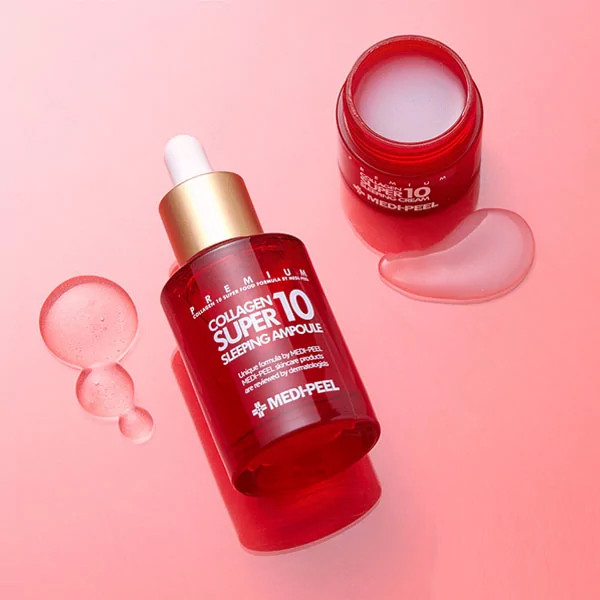 Нічний набір для обличчя з колагеном Collagen Super 10 Sleeping Care Medi-Peel Київ - фото 3