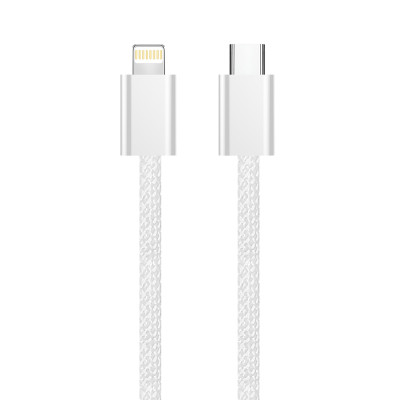 Дата кабель USB-C to Lightning 2.0m PD 27W braided gray ColorWay (CW-CBPDCL068-GR) Винница - изображение 9