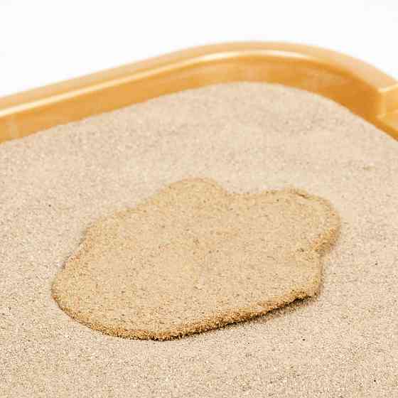 Натуральний бентонітовий пісок для котячих туалетів Тигра, 5 кг, 0,1-1 мм, сірий Київ