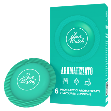 Презервативи - Aromatizzato (Flavoured), 6 шт. Sex Aura Київ
