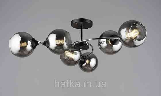 Підвісна люстра B K2288/6 BK+CH Київ