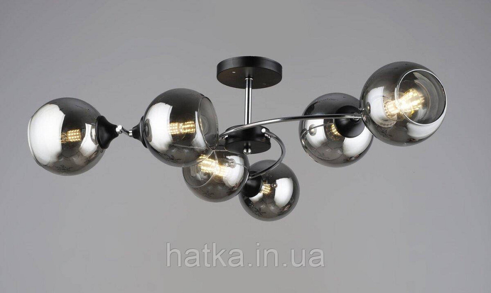 Подвесная люстра B K2288/6 BK+CH Киев - изображение 1