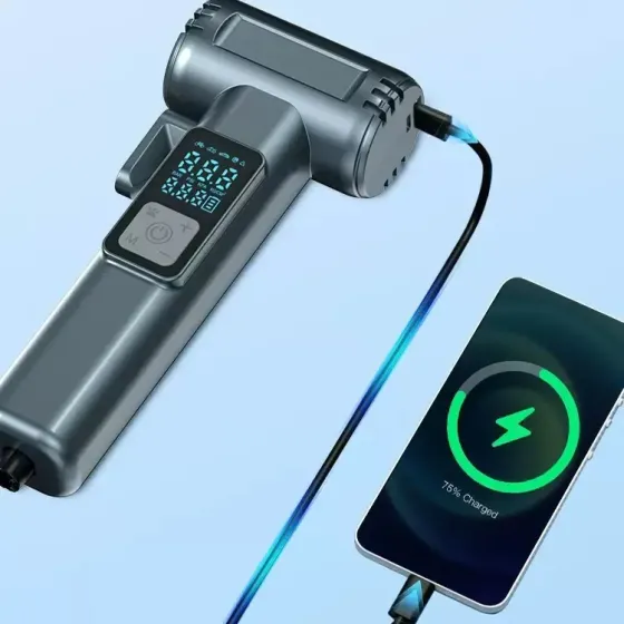 Автомобильный компрессор перезаряжаемый 150PSI 12V с Powerbank SW-201B Коломыя