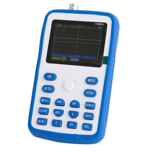 Осцилограф портативний FNIRSI 1C15 110МГц 500МС/с з ЖК-дисплеєм та акумулятором 3000мАг Київ - фото 3