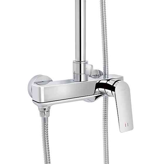 Душова система універсальна Qtap Vlasta New на три споживачі (з виливом) QTVLA111CRM45650 Chrome Київ