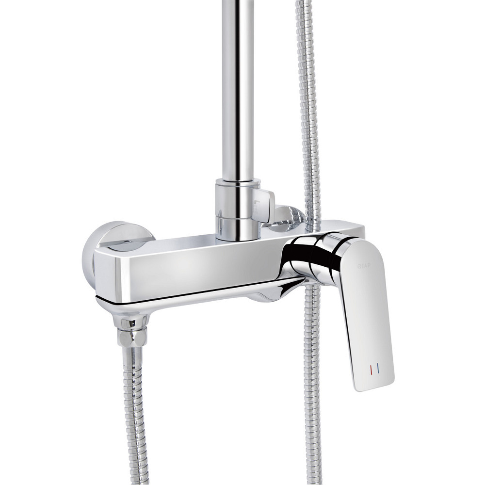 Душова система універсальна Qtap Vlasta New на три споживачі (з виливом) QTVLA111CRM45650 Chrome Київ - фото 4