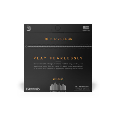 Струны для гитары D'Addario NYXL Regular Light (10-46) (NYXL1046) Винница - изображение 3