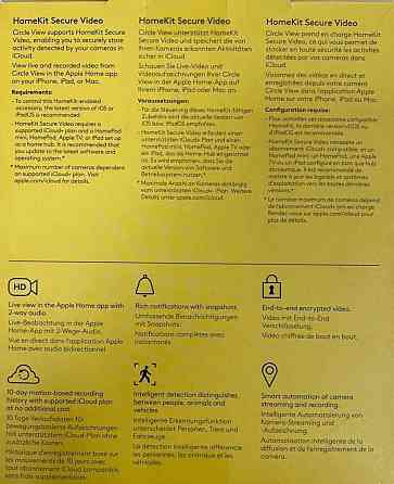 Камера Нова IP камера Logitech Circle View Wired Camera Black. Київ