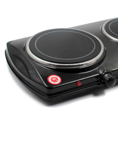 Настільна склокерамічна плитка інфрачервона Domotec MS-5852 2кф 2100Вт Чорний 6814 Одеса - фото 3