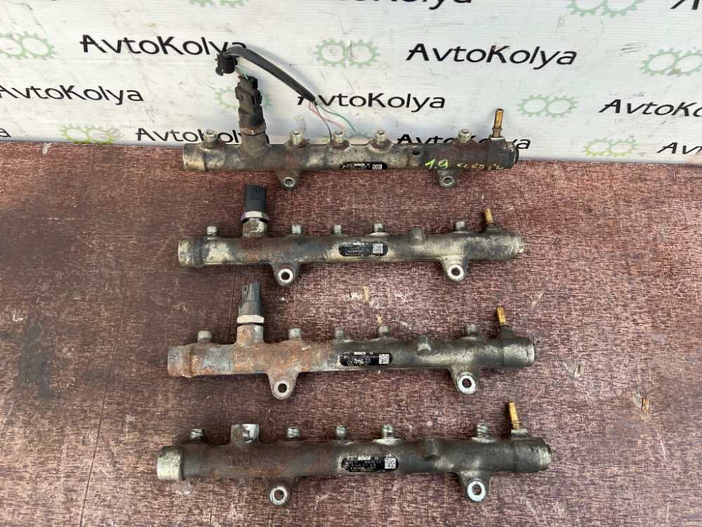 Паливна рейка (рампа форсунок) Renault Megane II 1.9 dci 2002-2008 (0445214078) Ковель - изображение 1