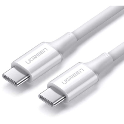 Дата кабель USB-C to USB-C 1.0m US300 20V/5A 100W White Ugreen (60551) Винница - изображение 1