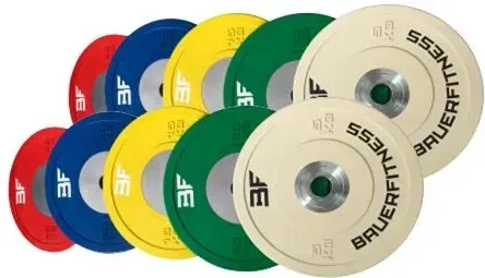 Тренажер Bauer Fitness Zestaw Obciążeń Olimpijskich Competition 2 X 5, 10, 15, 20, 25 Kg Ac 166 Киев