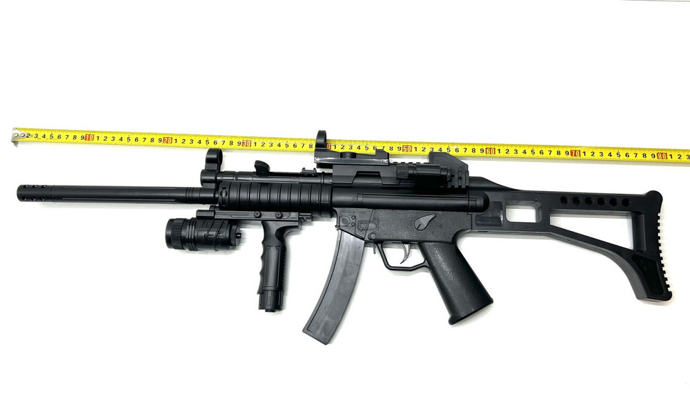 Автомат із кульками Cyma лазерний приціл 79см Чорний (HY-017C) Чернігів - фото 5