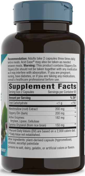 Формула пищеварения Nature's Way Acid Ease Digestion Formula 180 капс Киев - изображение 2