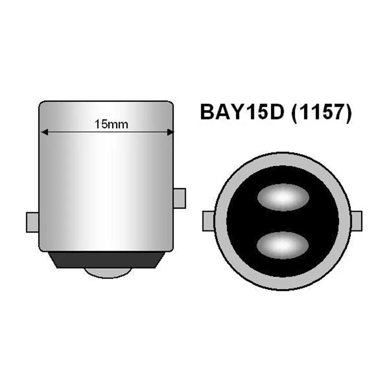Комплект світлодіодних ламп StarLight LED SL-CB7 CANBUS P21/5W BAY15D DRL + поворот 12V Харків - фото 10