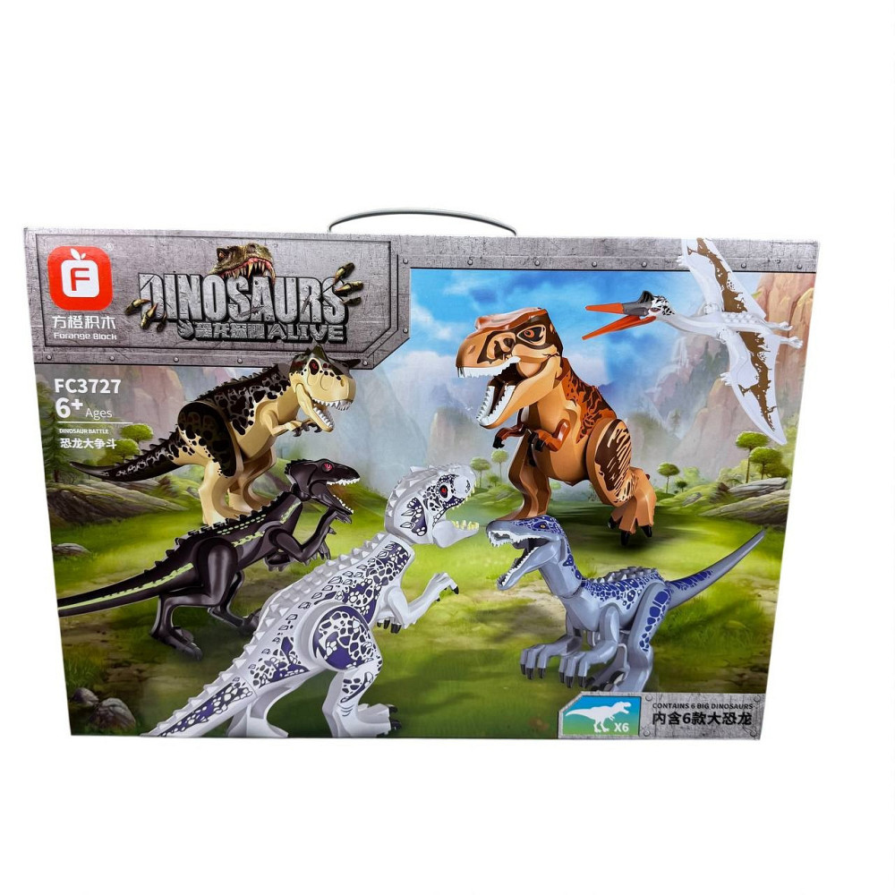 Великий дитячий конструктор динозаври jurassic world 3727, Конструктор для хлопчиків парк юрського періоду ( 24417 ) Харків - фото 6