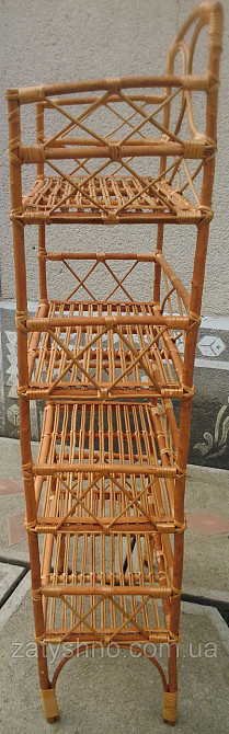 Этажерка плетеная из лозы Киев - изображение 3