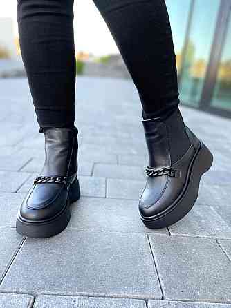 Черевики жіночі ARLEN БК-19 чорні (зима, шкіра натуральна) (4833) 38 Коломия