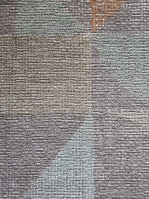 Шпалери вінілові на флізелін Rasch Riva 1.06х10 геометрія фігури коричневі зелені золотисті 972528 Київ - фото 4