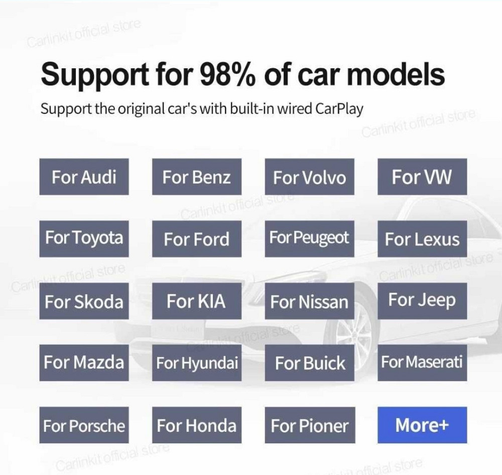 Адаптер для бездротового Apple CarPlay-CarlinKit Mini 2022. Київ - фото 7