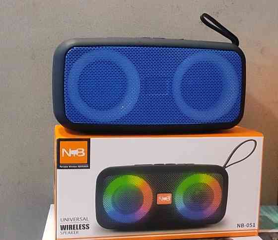 Музыкальная Портативная Колонка NB-051 : USB Type-C, USB-флешка, Bluetooth, карта памяти, 5W Киев
