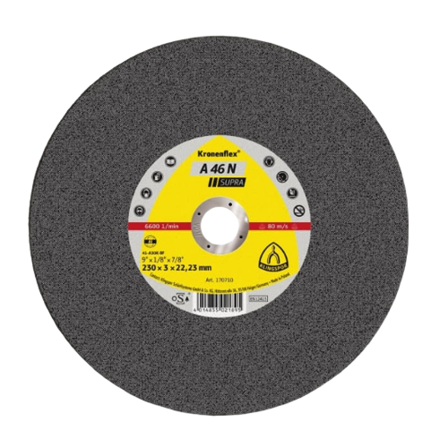 Круг отрезной по металлу d125мм*2,5*22,23мм A46N Supra Kronenflex Klingspor Житомир - изображение 1