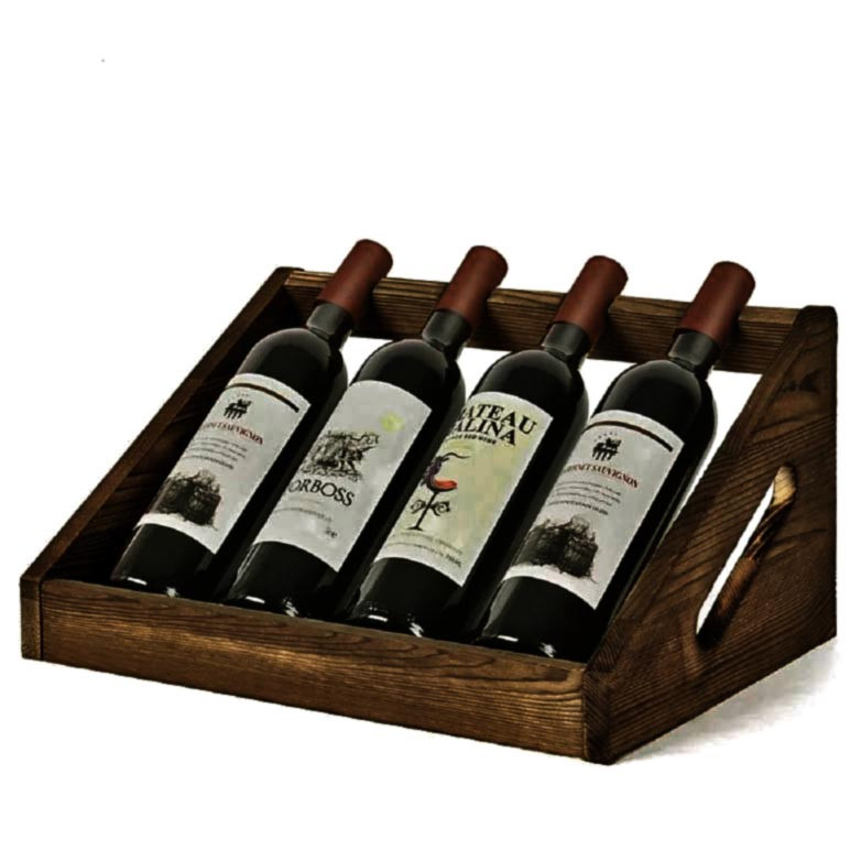 Настольная винная полка 