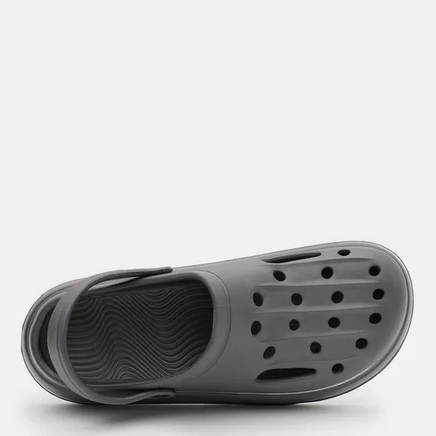 Кроксы мужские серые качественные практичные сабо удобные толстая подошва Одесса - изображение 7