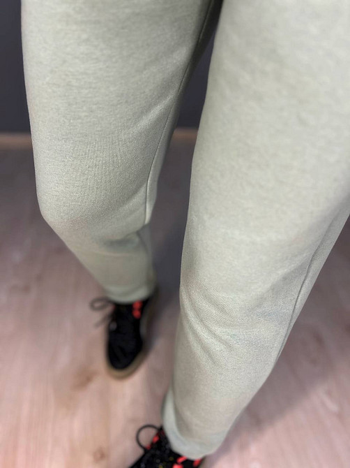 Штаны женские Pepper&mint 24-13 спортивные джоггеры резинка на талии утепленные оливковые, оливковый, S Киев - изображение 6