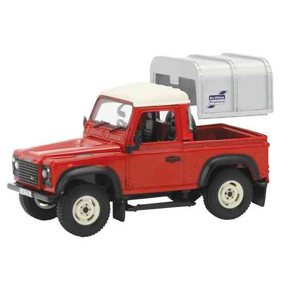 УЦІНКА! Автомодель позашляховик Land Rover Defender 90 Britains 42732B-UC червоний, 1:32 Вінниця