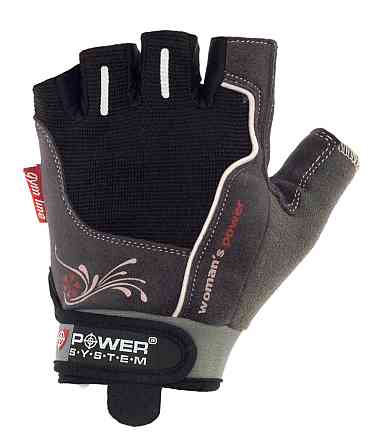 Рукавички для фітнесу Power System PS-2570 Woman’s Power жіночі Black XS Луцк