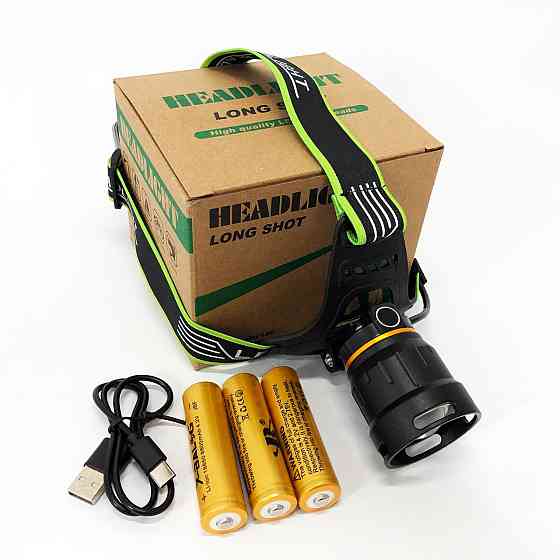 Налобные фонари для активных людей Bailong BL-A13-3-P360, Мощный фонарь для рыбалки UC-32 Ивано-Франковск