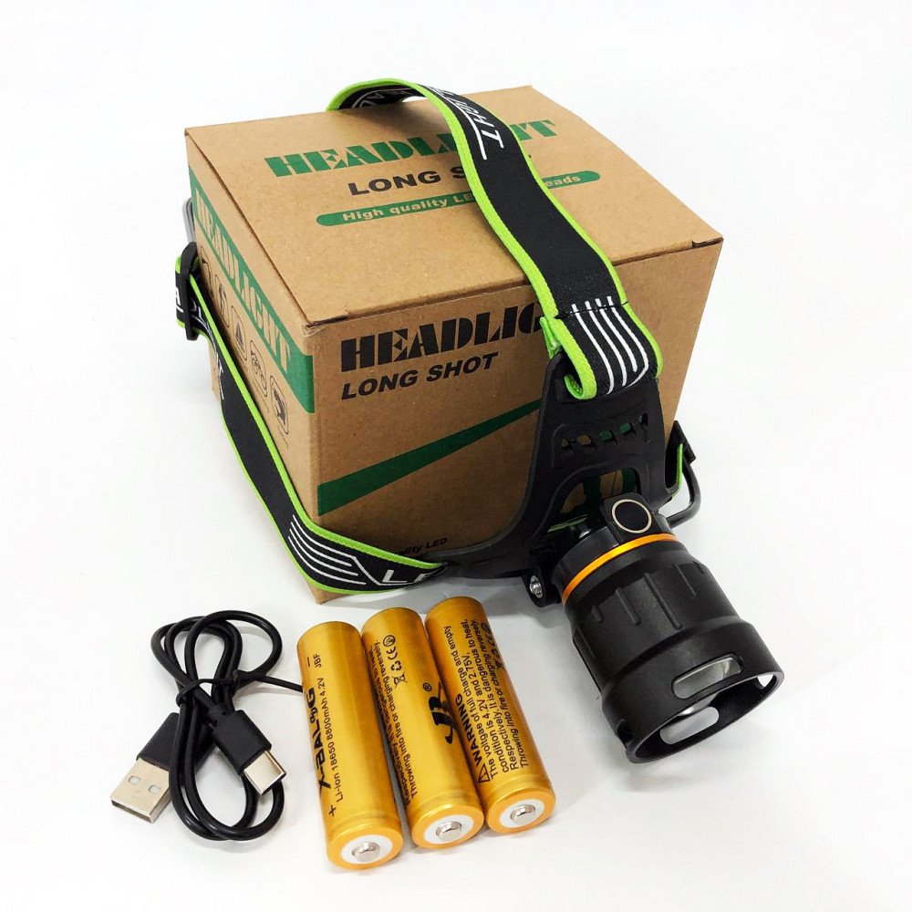 Налобные фонари для активных людей Bailong BL-A13-3-P360, Мощный фонарь для рыбалки UC-32 Ивано-Франковск - изображение 6