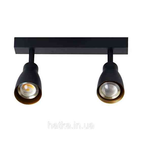 Спот VALESO INN-23043BK черный на 2 плафона Киев