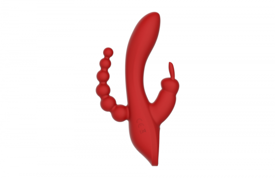 Вібромасажер потрійний Dream toys RED REVOLUTION HERA Sex Aura Київ