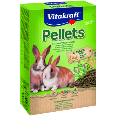 Корм для грызунов Vitakraft Pellets для кроликов 1 кг (4008239252463) Винница - изображение 1
