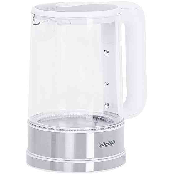 Електрочайник Mesko MS 1301 white 1850-2200Вт/ 1.7л/ скло/ встановлення температури Вінниця