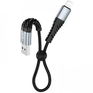 Кабель HOCO COOL DATA CABLE X38 IP Чорний, USB - Lightning Одеса - фото 2