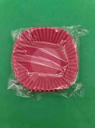 Тартолетка для чізкейк "Кругла рожева"D55 H42,5 (100шт)/140/ (1 уп.) Харків