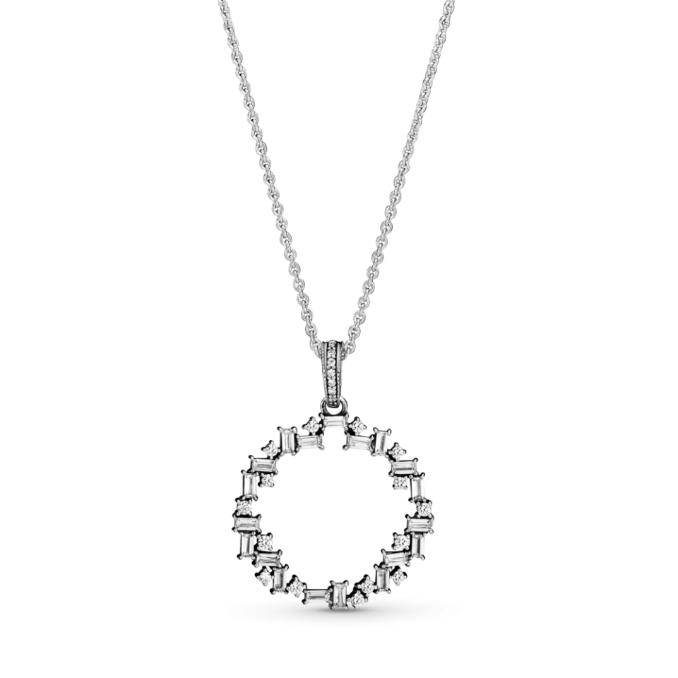 Срібне намисто Pandora Сяюча іскра 397546CZ-45 Київ - фото 1