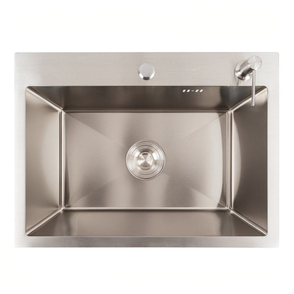 VALESO Кухонний комплект: Мийка Valeso Handmade (58x43 см) + Змішувач KN36 Киев - изображение 3