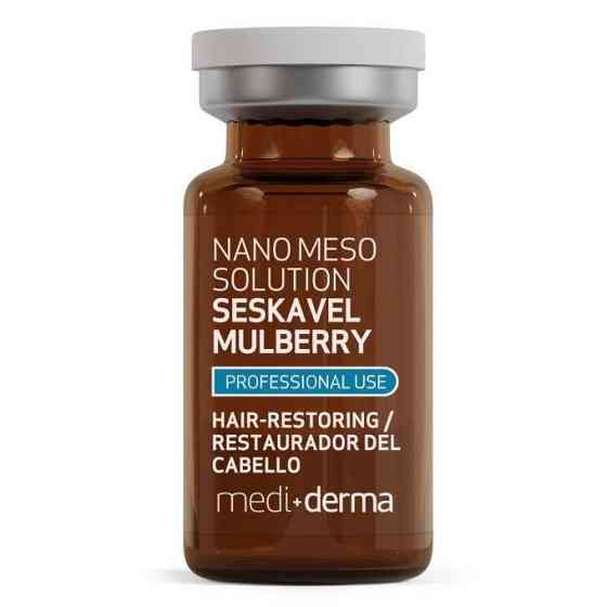 Сыворотка против выпадения волос NANO MESO SOLUTIONS Seskavel Mulberry Medi+derma, 5х10 мл Днепр