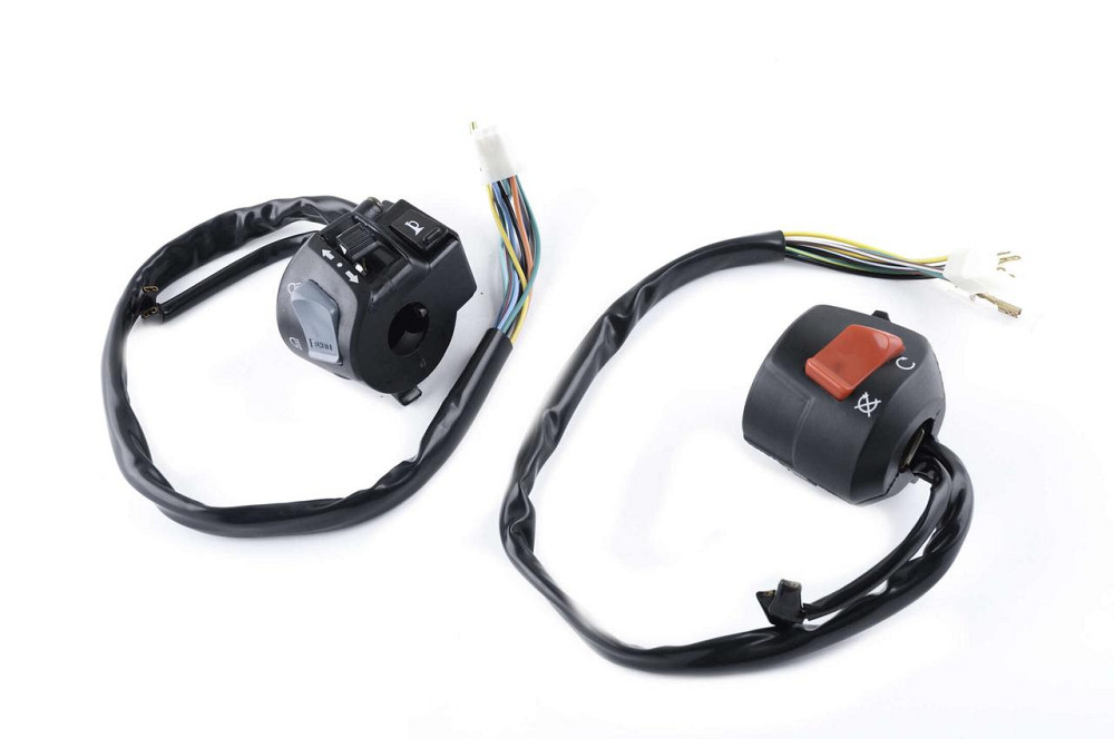 Блоки кнопок керма (пара) F5 (з двиг-стопом) (чорні) Мукачево - фото 1