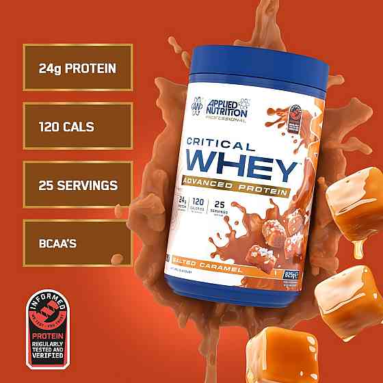Протеин Applied Nutrition Critical Whey Protein 825 г, Salted Caramel Луцк
