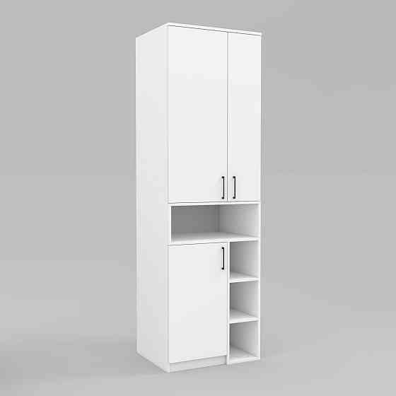 Шафа для одягу Tetris Т-3, Білий, 650/520/2100 Львів