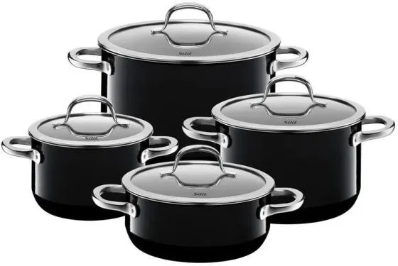 Silit Набір каструль 4-częściowy Passion Black 2109297178 Київ
