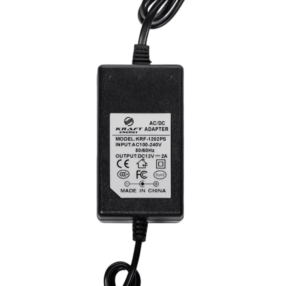 Блок живлення KRF-1202PS Kraft 12V/2A (43-00003) Киев - изображение 5