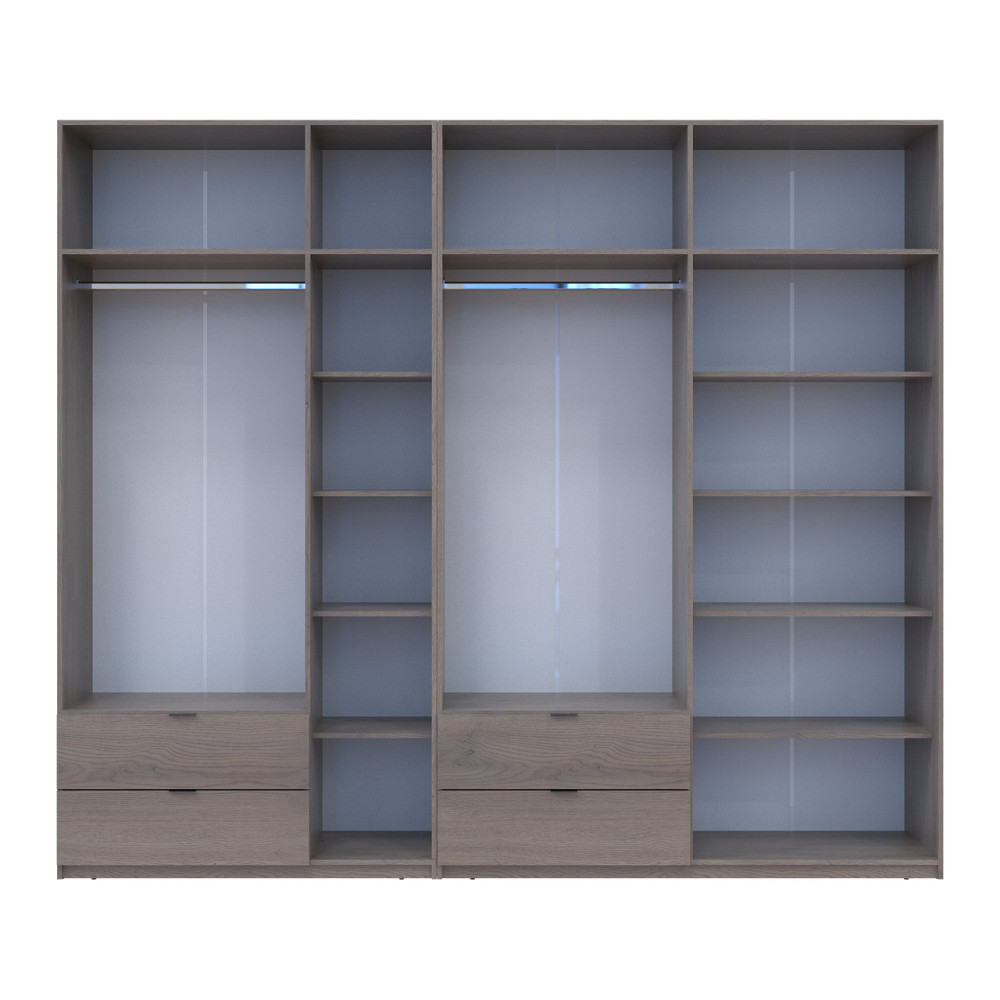 Комплект шаф для одягу Doros Лукас (2 шт.) 280х50х240 см Канноло (DRS-011853) Дніпро - фото 7